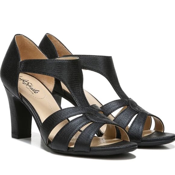 LifeStirde Caramel Strappy Sandal - Picture 1 of 10